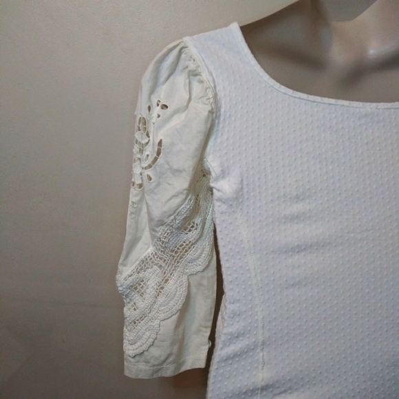 Free People Ivory Brunch Date Top - Picture 10 of 15